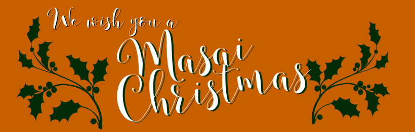 Masai Christmas Banner