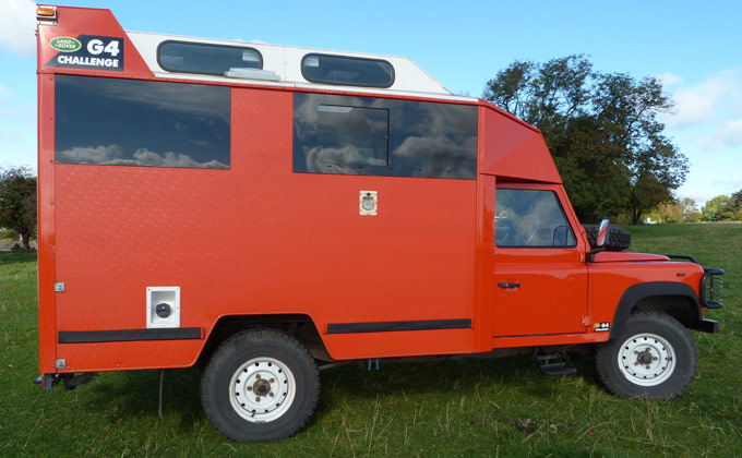 Colin's land-rover-defender with Masai panoramic windows